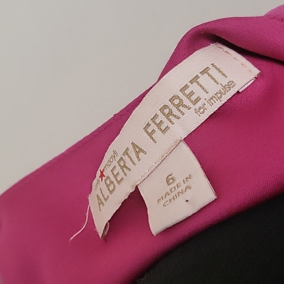 ALBERTA FERRETTI SLEVELESS SHEER DRESS - Picture 8 of 12